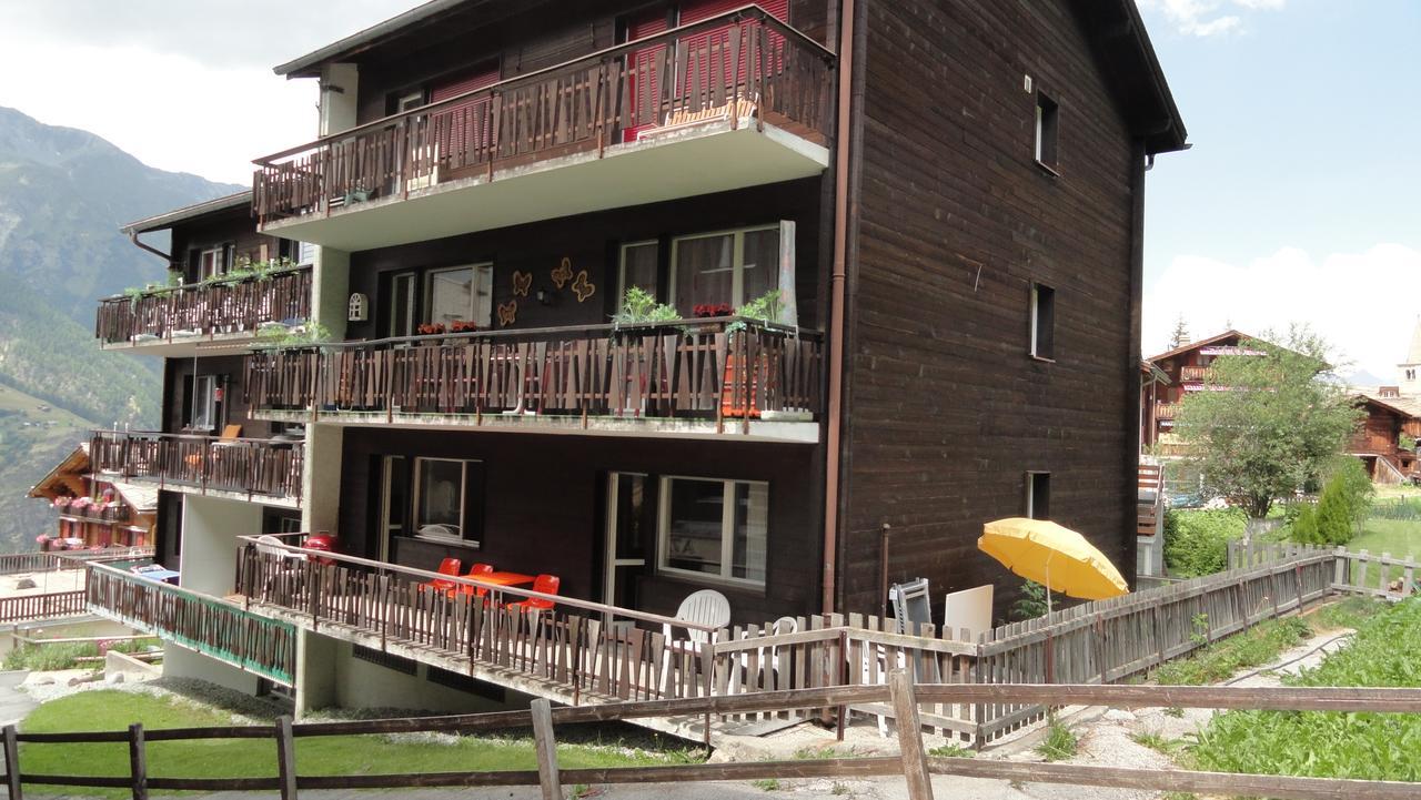 Haus Silberblick Anrig Apartment Grachen Ngoại thất bức ảnh